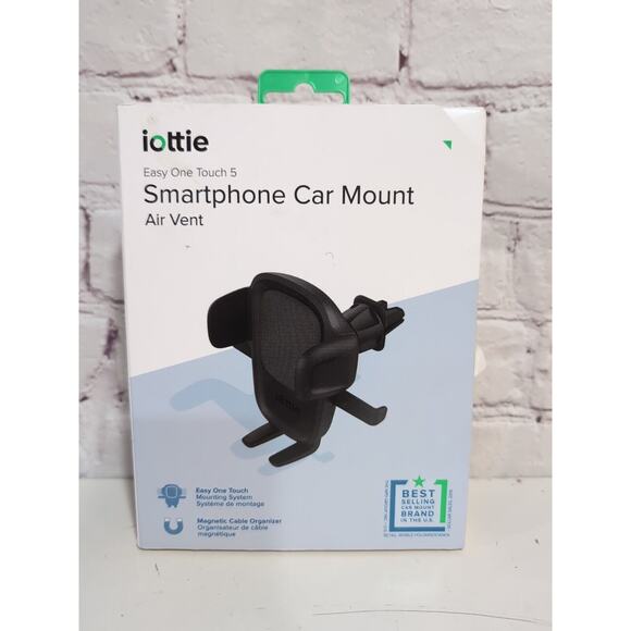 iOttie Easy One Touch 5 Air Vent Universal Car Mount Phone Holder W/Flush Mount - Picture 1 of 7